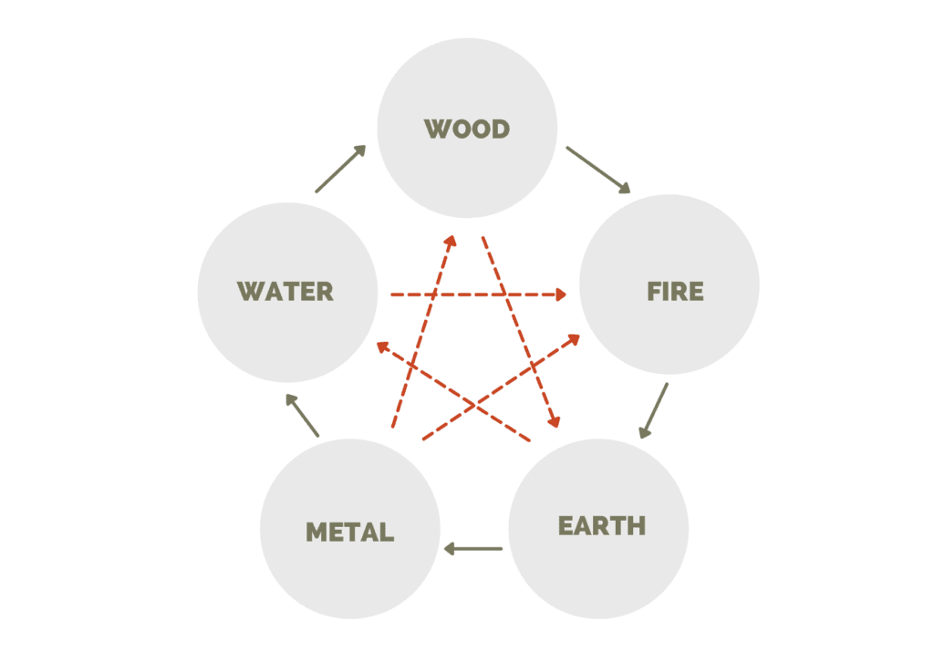 The generative sequence in Traditional Chinese Medicine