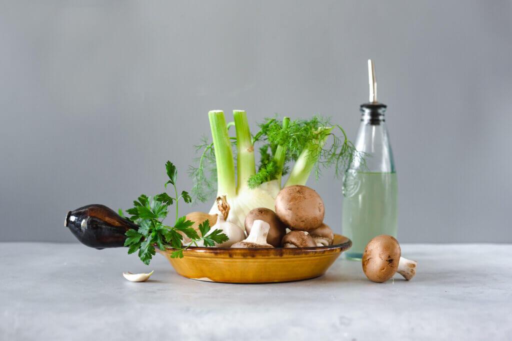 mushroom risotto ingredients