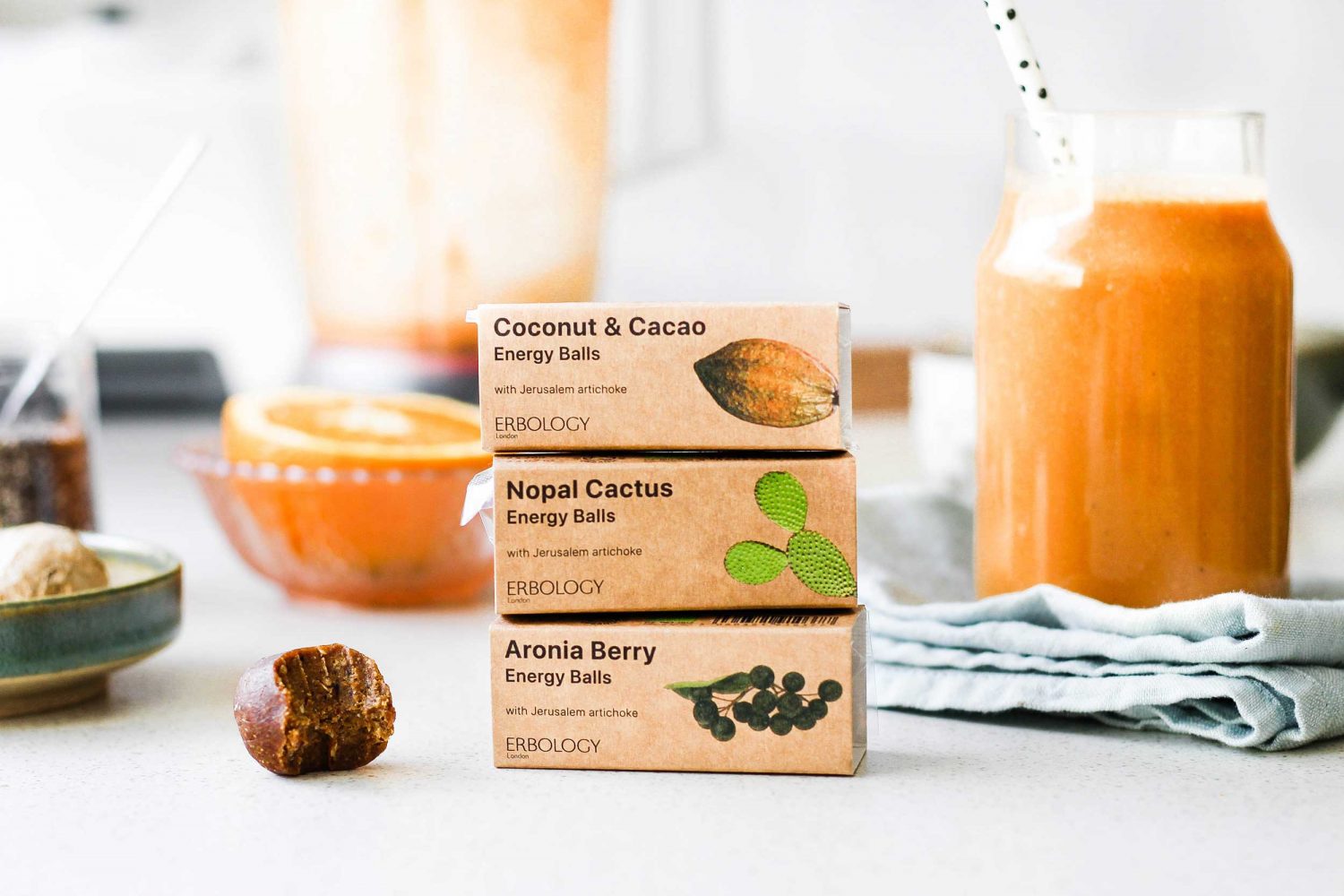 Organic Coconut and Cacao Energy Bites