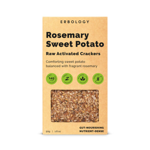 Organic Rosemary Sweet Potato Crackers