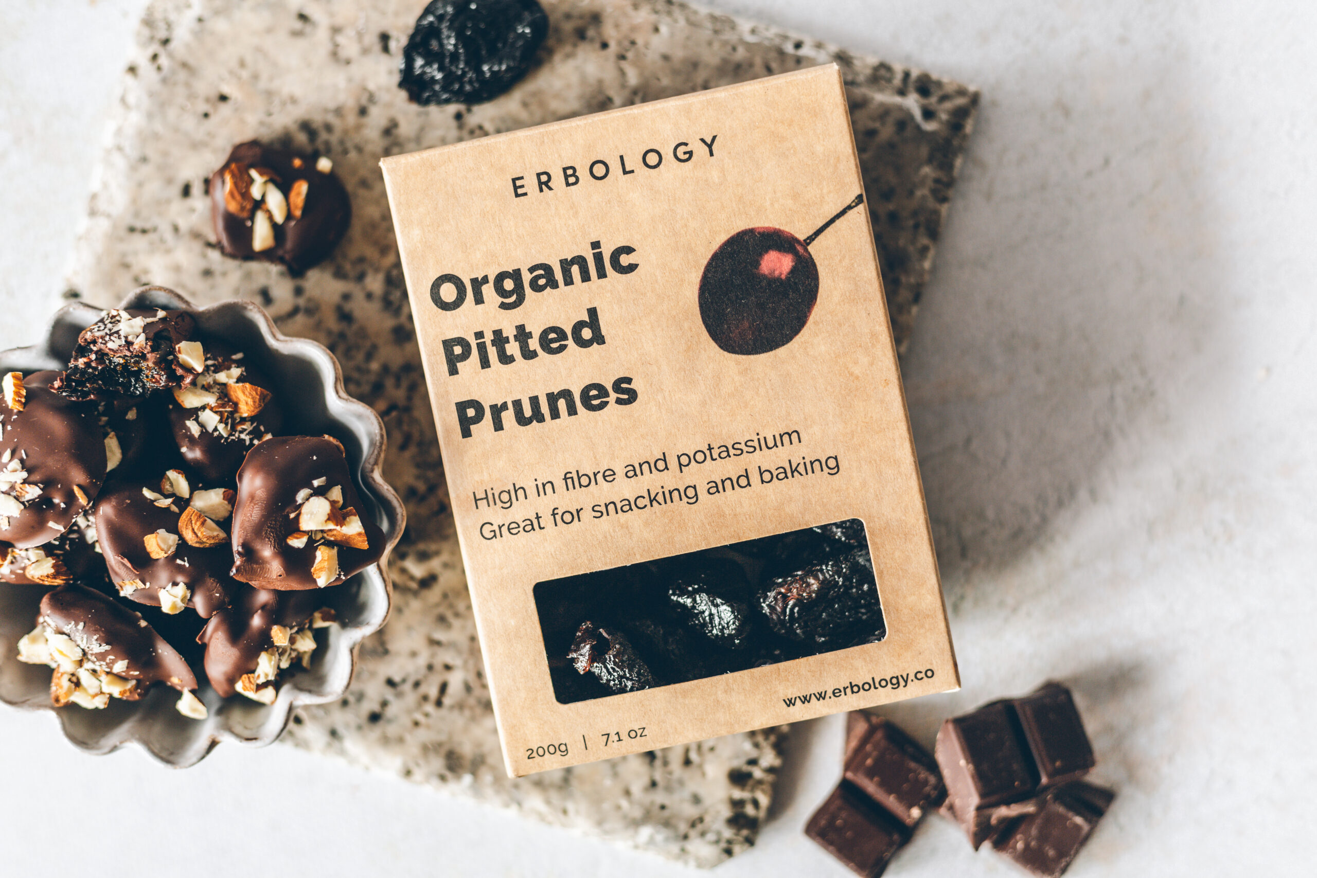 organic single variety prunes