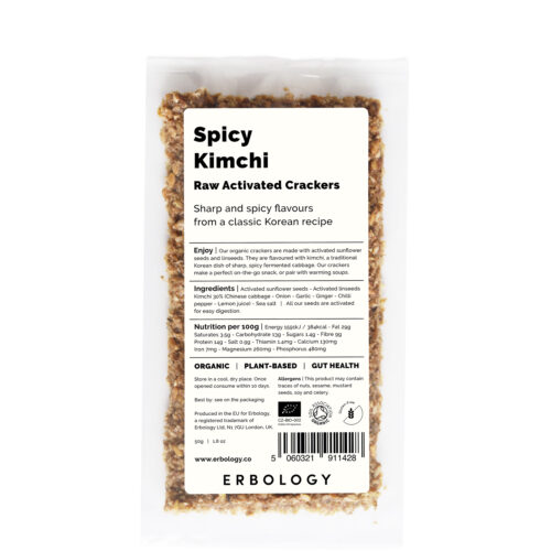 Organic Spicy Kimchi Crackers