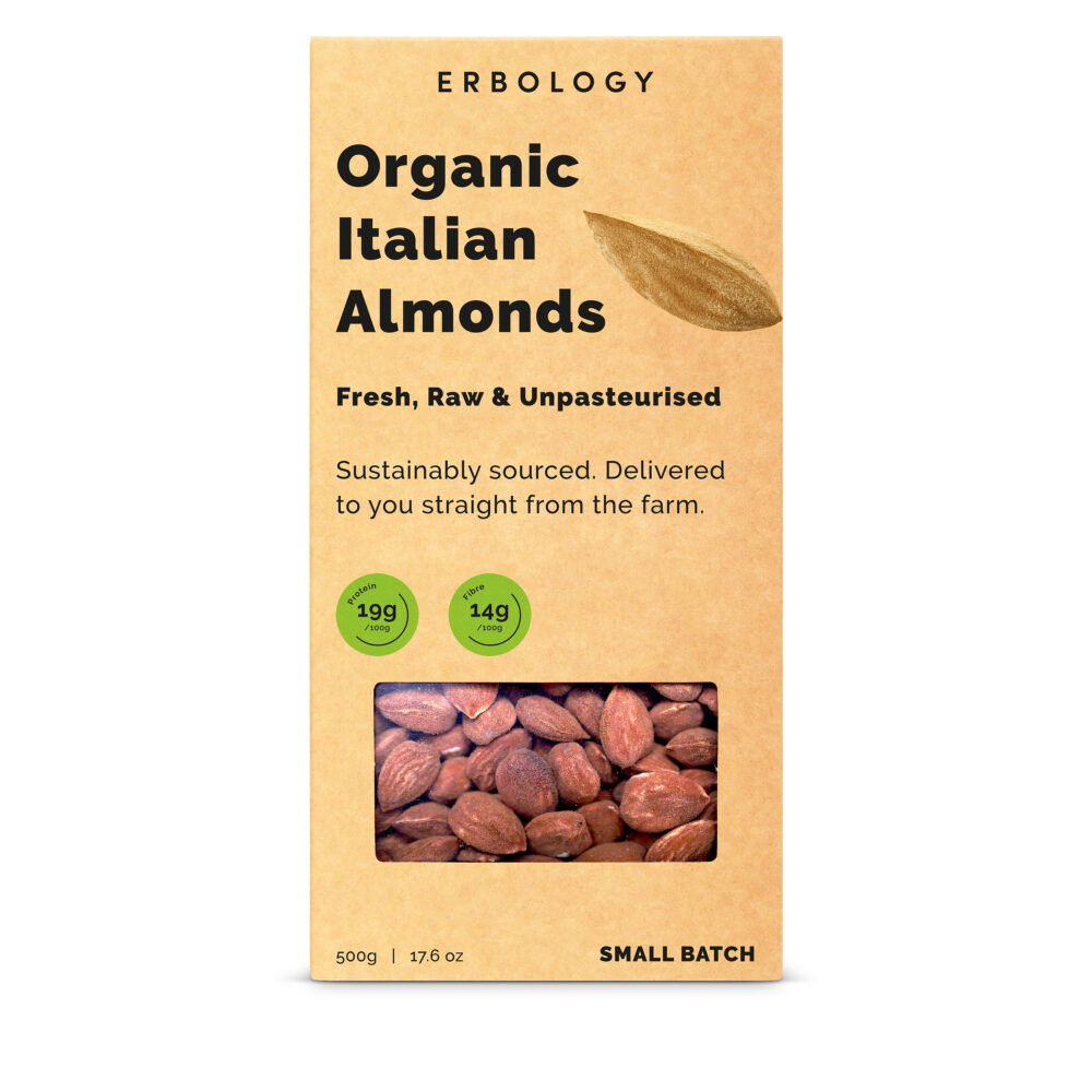 Organic Raw Italian Almonds