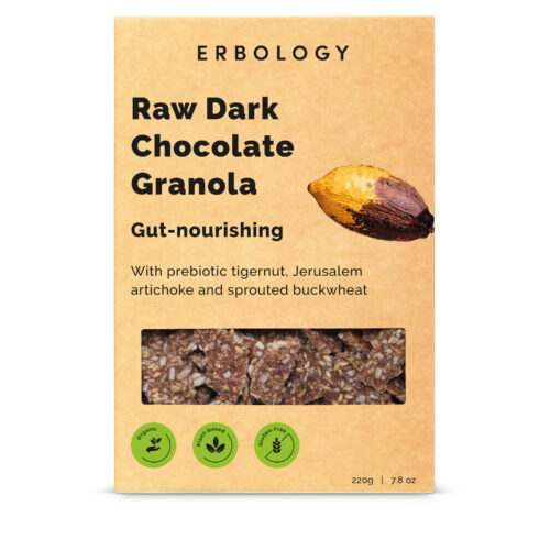 Raw Dark Chocolate - Prebiotic Tigernut Granola