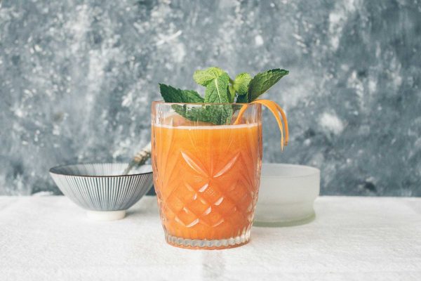 Bergamot and carrot cocktail recipe