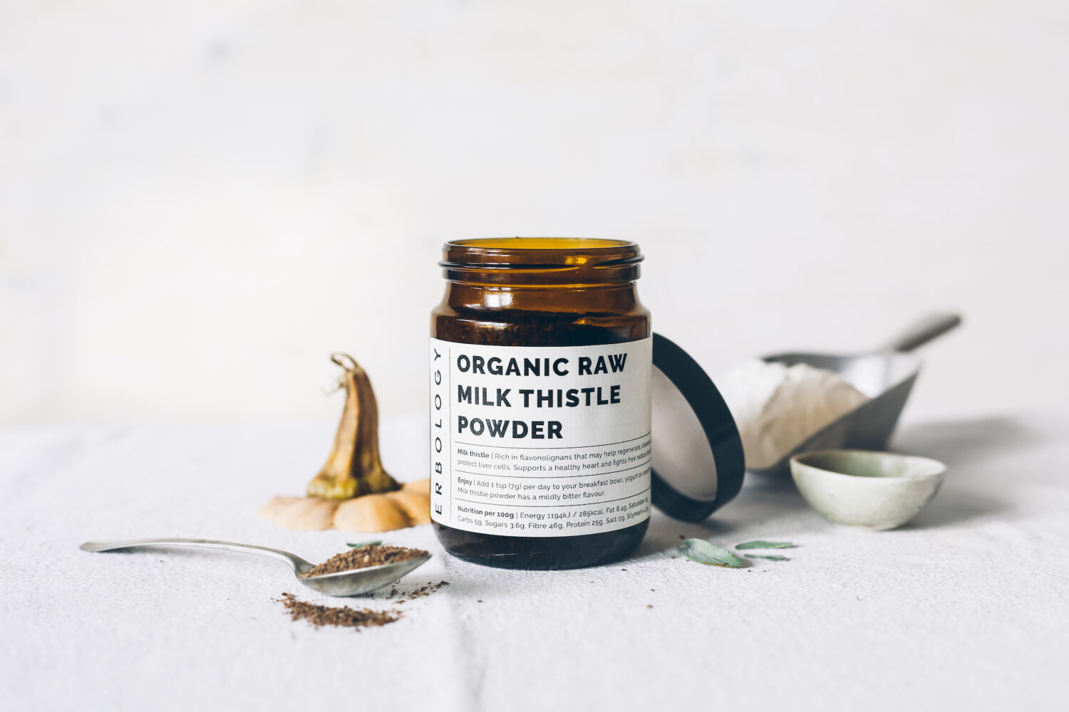 organic milk thistle powder