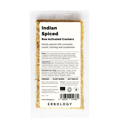Crackers alle Spezie Indiane Bio
