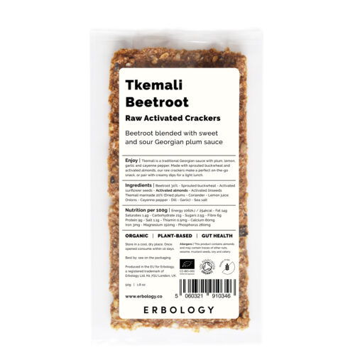 Organic Tkemali Beetroot Crackers