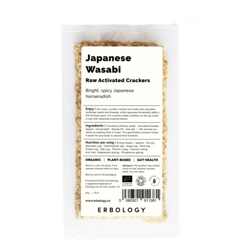 Cracker Wasabi Giapponese Bio