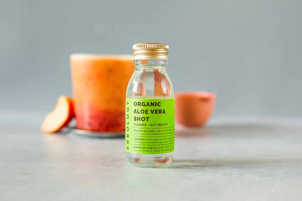 organic aloe vera juice shot
