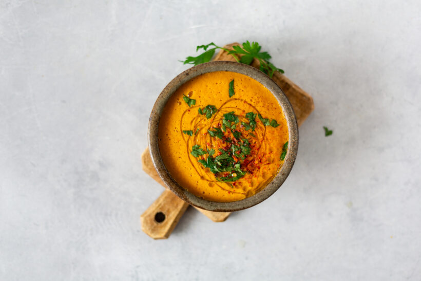 Roasted pumpkin soup recipe